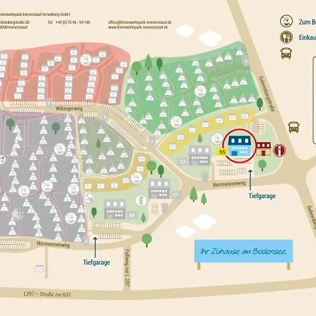Apartman Ferienwohnpark Ein-zimmer-apartment 55 08 Immenstaad am Bodensee